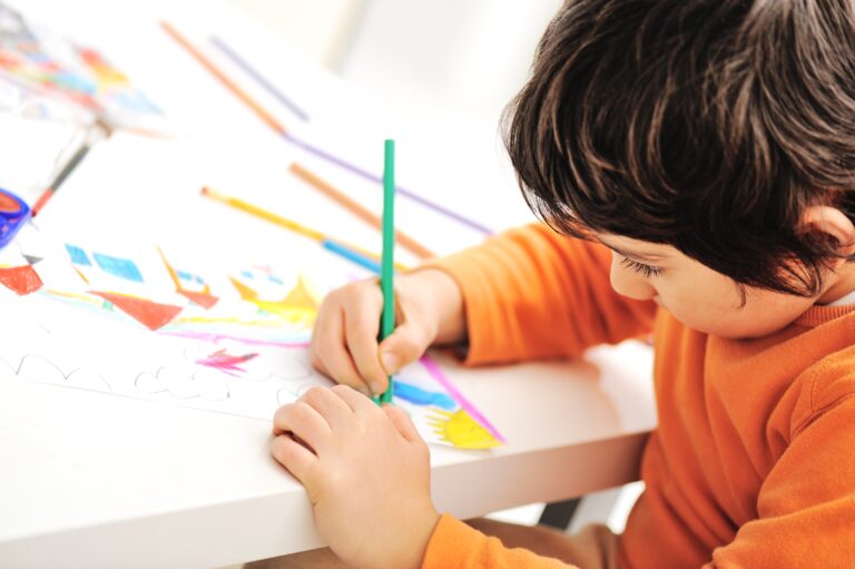 Teken- en schilderles voor kinderen