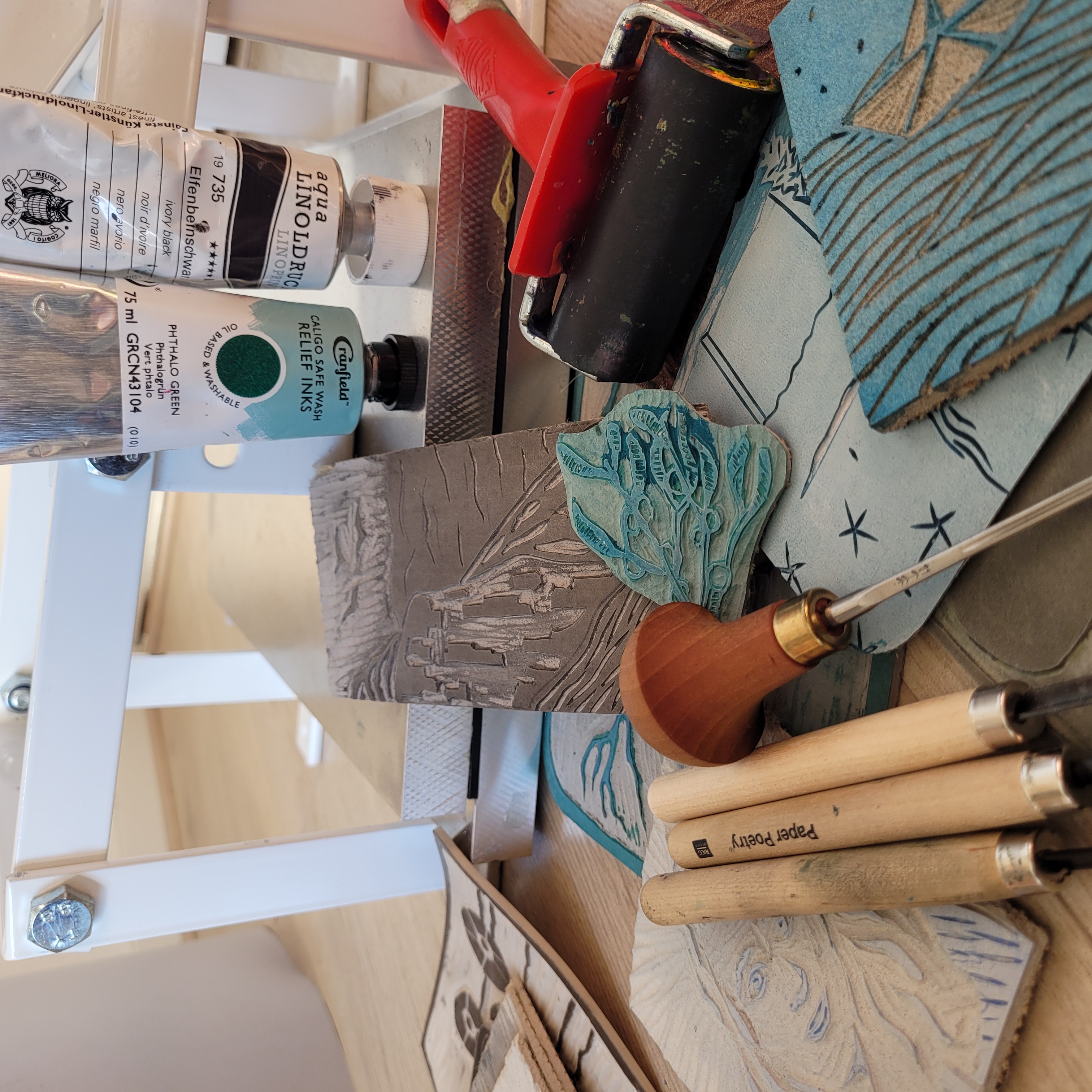 Schilderij workshop resultaat